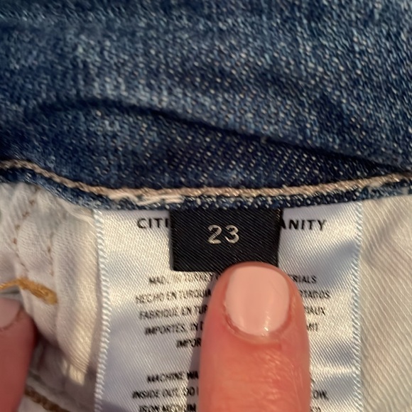 Citizens of Humanity Isola High-Rise Straight Slim Crop Jeans - Picture 11 of 13